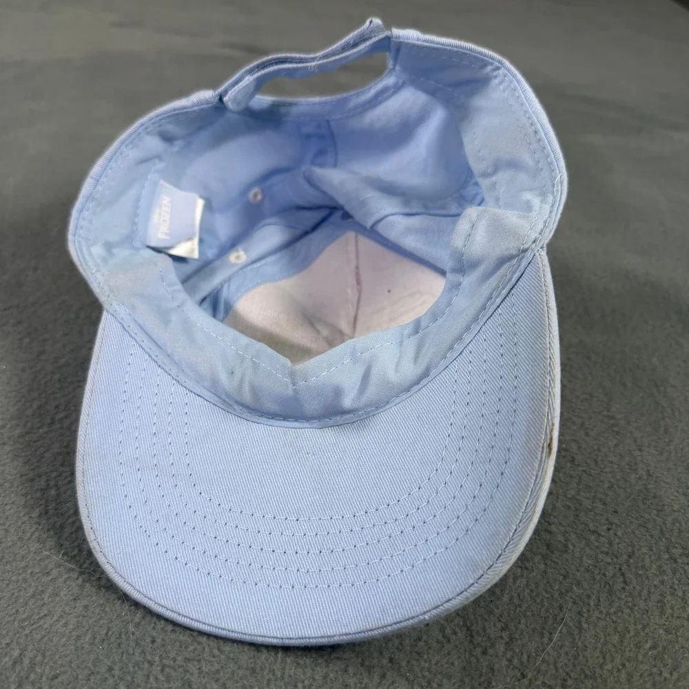 Disney Frozen Anna Elsa Baseball Cap Light Blue Kids Adjustable‎ Hat